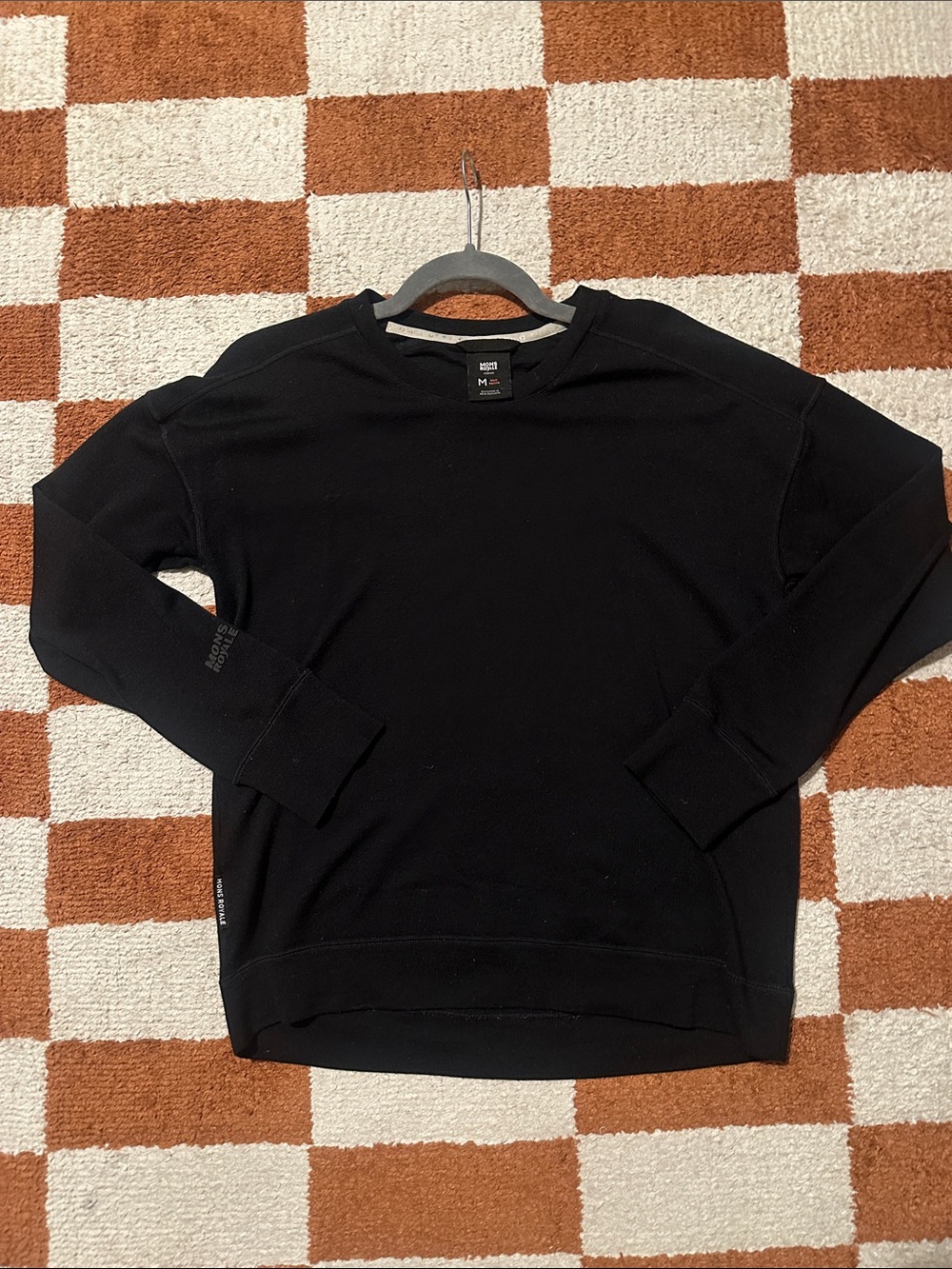 Mons Royale Womens Merino Crewneck Midlayer